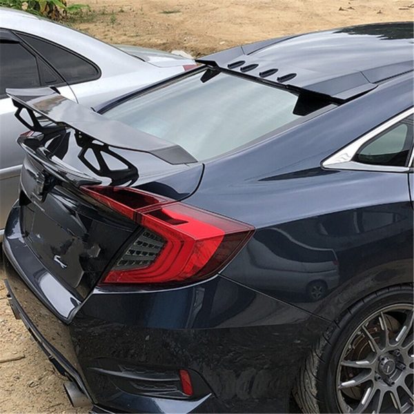 car rear wing spoiler